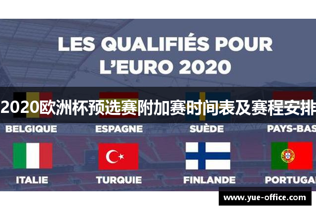 2020欧洲杯预选赛附加赛时间表及赛程安排